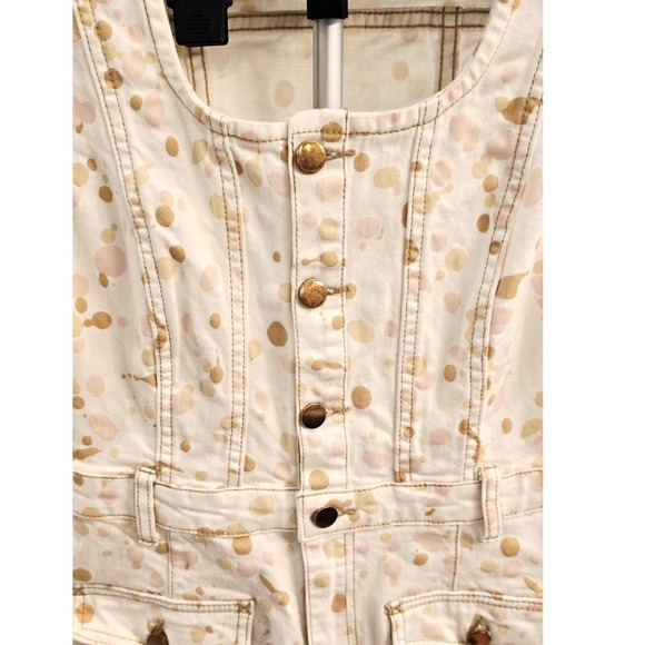 Rachel Antonoff Josh Mini Dress - Neopolitan Splatter Size 4